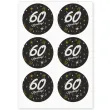xx naklejki 60 urodziny glamour birthday
