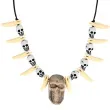 xx necklace skull tooth