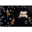 xx neon led happy birthday bialy