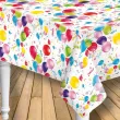 xx obrus papierowy om01 120x180cm zest 286 balony chlopak chlopiec dzieciece dziewczyna dzi