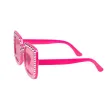 xx okulary party bling rozowe