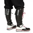xx pair of luxury black gaiters 57 cm