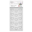 xx perelki samoprzylepne serca 20x18mm 15szt 627675