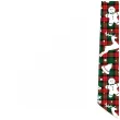 xx plaid christmas tie 45 cm
