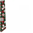 xx plaid christmas tie 45 cm
