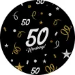xx podkladki papierowe 50 urodziny glamour birthday