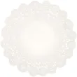 xx podkladki pod talerze bialy srednica ok 35 5 cm 1 op 50 szt