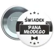 xx przypinka swiadek pana mlodego