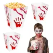 xx pudelka na popcorn halloween krwawa reka