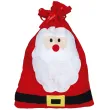 xx santa sack with santa face 50x70 cm
