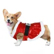 xx sequin christmas costume dog size s