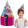 xx stai czapeczki papierowe minnie 6 szt