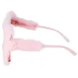 xx stai okulary party puszyste rozowe