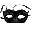 xx stam maska cekinowa czarna