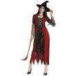 xx stdo zestaw dla doroslych czerwona czarownica sukienka kapelusz pasek rozm s