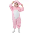 xx stdz stroj dla dzieci rozowa swinka kombinezon z kapturem rozm 92 104 cm
