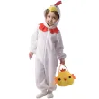 xx stdz zestaw dla dzieci biala kurka kombinezon z kapturem torebka rozm 92 104 cm