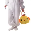 xx stdz zestaw dla dzieci biala kurka kombinezon z kapturem torebka rozm 92 104 cm