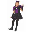 xx stdz zestaw dla dzieci czarownica nietoperz sukienka skrzydla rekawiczki opaska rozm 110