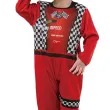 xx stdz zestaw dla dzieci czerwony kierowca rajdowy kombinezon czapka rozm 92 104 cm