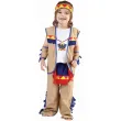 xx stdz zestaw dla dzieci idianin bluzka z kamizelka spodnie opaska naramienniki rozm 92 10