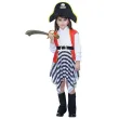 xx stdz zestaw dla dzieci piratka kapelusz koszula pasek spodnica rozm 110 120 cm