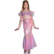 xx stdz zestaw dla dzieci rozowa syrenka sukienka tiara rozm 130 140 cm