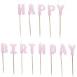 xx swieczki urodzinowe happy birthday 2 5 cm fioletowy 1 op 13 szt