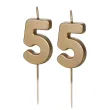 xx swieczki zlote cyfry 55