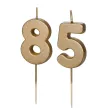 xx swieczki zlote cyfry 85