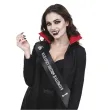 xx szarfa najlepszy kostium halloween czarny