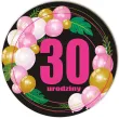xx tablica powitalna 30 urodziny roz baloniki