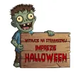 xx tablica powitalna zombie halloween