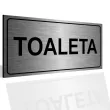 xx tabliczka informacyjna toaleta