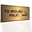 xx tabliczka informacyjna tu wolno palic