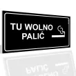 xx tabliczka informacyjna tu wolno palic