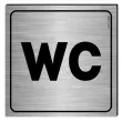xx tabliczka informacyjna wc