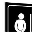 xx tabliczka informacyjna wc kobieta mezczyzna