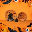 xx talerzyki pajeczyna funny halloween paw 18 cm 8 szt