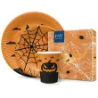 xx talerzyki pajeczyna funny halloween paw 18 cm 8 szt