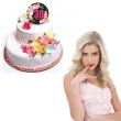 xx topper pap 30 urodziny roz baloniki
