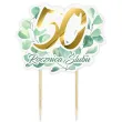 xx topper papierowy 50 rocznica slubu