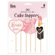 xx toppery bride to be zestaw 6 szt