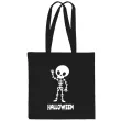 xx torba halloween szkielet czarna