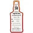 xx zaproszenia butelka whisky 30 urodziny
