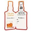 xx zaproszenie butelka whisky zamykana 40 urodziny