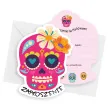 xx zaproszenie halloween dia de los muertos