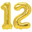 xx zestaw balonow liczba 12 zloty 33 dgt 2 szt