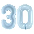 xx zestaw balonow niebieskie liczba 30