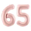 xx zestaw balonow rozowy liczba 65